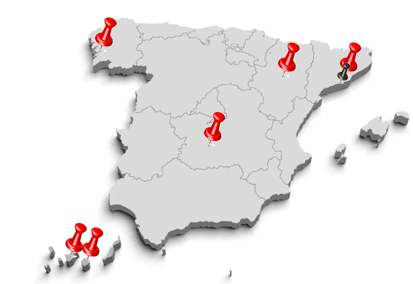 mapa redd