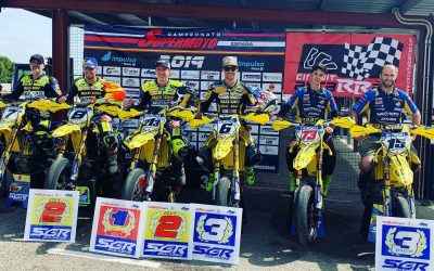 Excelente final de temporada para el Suzuki Grau en el Campeonato de España de Supermoto 2019