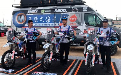REDD Parts en el Rally Dakar con el Wu Pu Da Hai Dao Dakar Rally Team