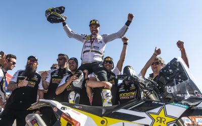 Motorex y Motomaster suben al podium del Dakar