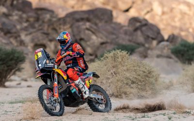 Motorex sube un año más al podium del Dakar