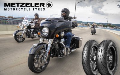 Metzeler, el neumático de origen en varios modelos de Indian