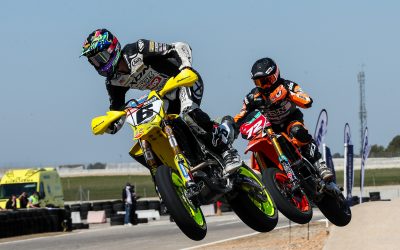 Gran inicio de temporada para el Suzuki Grau Racing en el Nacional de Supermoto