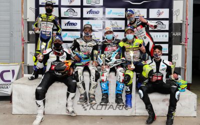 Excelente segunda prueba del Suzuki Grau Racing en el Nacional de Supermoto